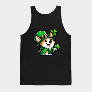 st patrick corgi Tank Top